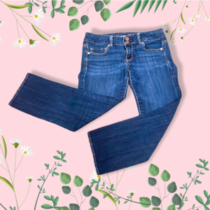American Eagle Artist Stretch Crop Jeans Size 4